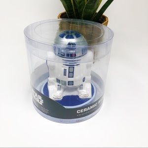 Star Wars R2D2 Ceramic Bank Disney New